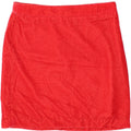 J. CREW Womens Mini Skirt US 8 Medium W32  Red Polyester Vintage J. Crew and Second-Hand J. Crew from Messina Hembry 