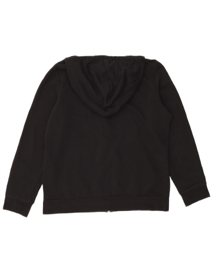 Adidas Mens Graphic Zip Hoodie Sweater Large Black