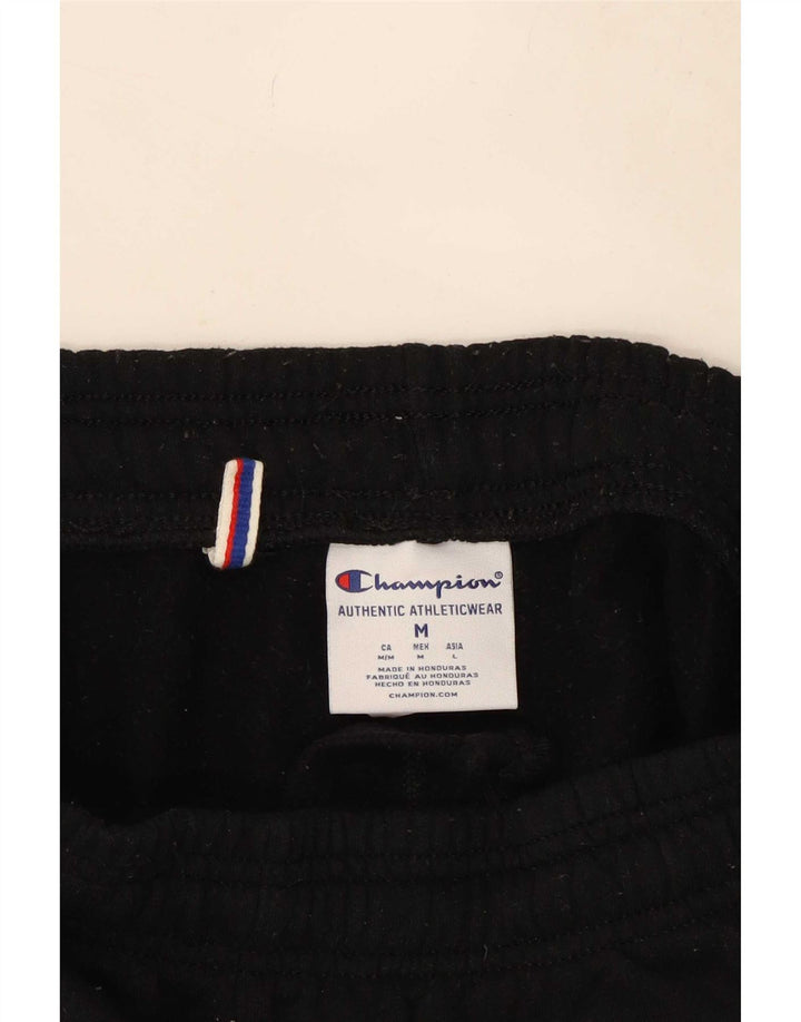 Pantaloni da tuta da uomo Champion Joggers medio poliestere nero