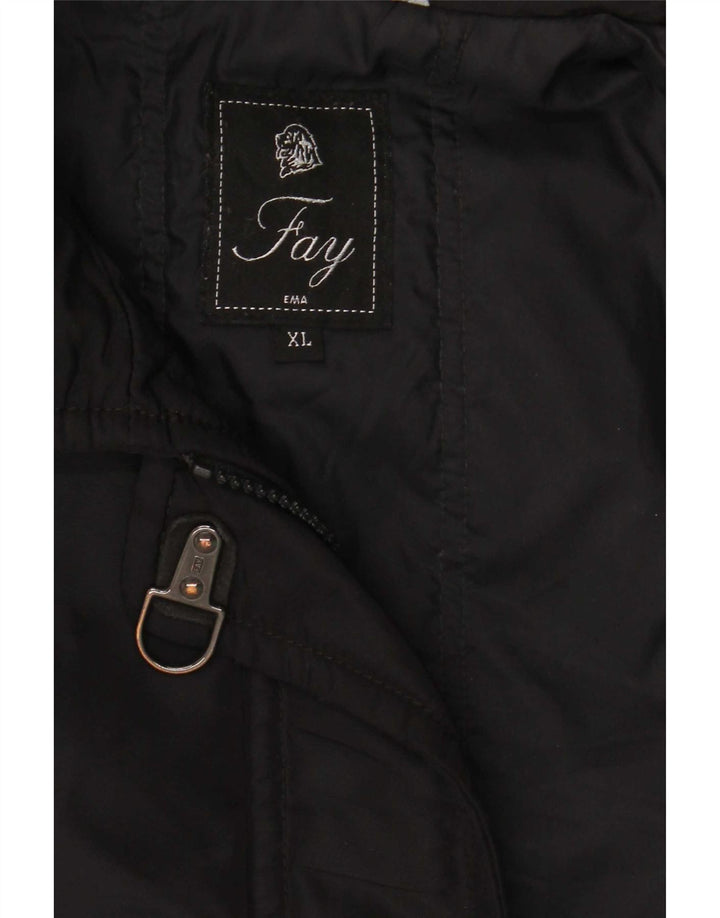 Chaqueta cortavientos para mujer Fay UK 40 XL Negro