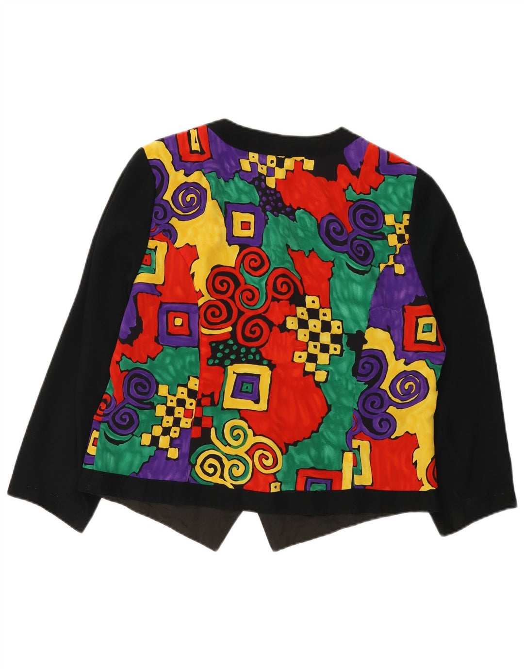 Hermann Lange Damen Blazerjacke mit 3/4-Ärmeln, EU 44, XL, mehrfarbig