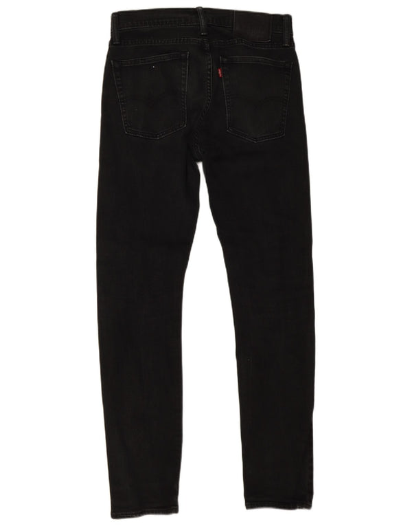 Levi's Mens 510 Skinny Jeans W30 L32 Black Cotton