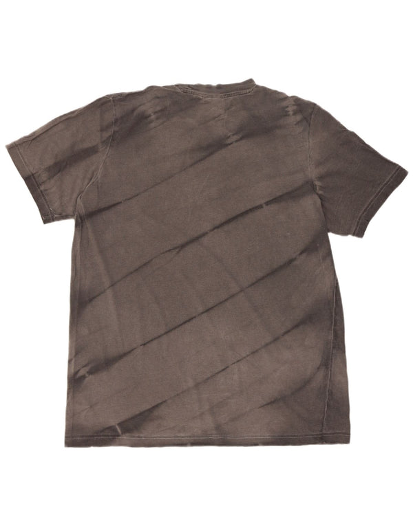 Adidas Mens Graphic T-Shirt Top Large Grey Tie Dye Cotton