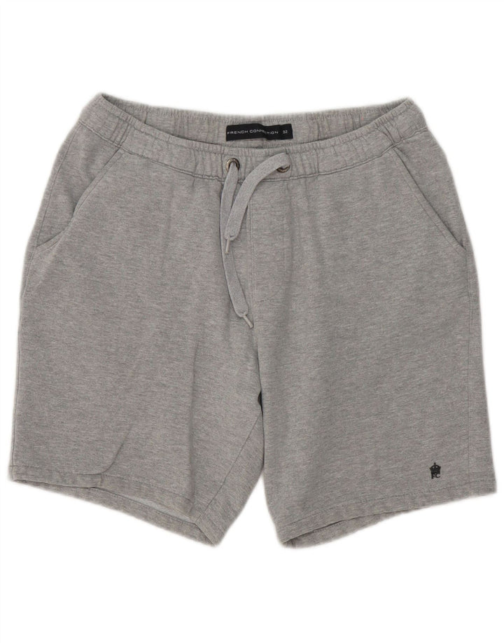 French Connection Sportsshorts til mænd Medium Grey Flecked Polyester