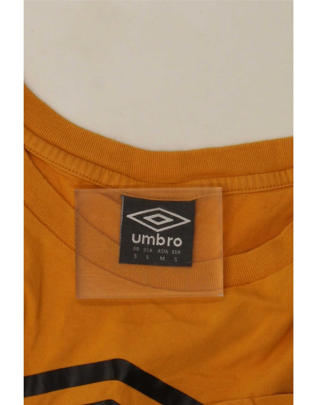 T-shirt grafica da uomo Umbro Top Small gialla