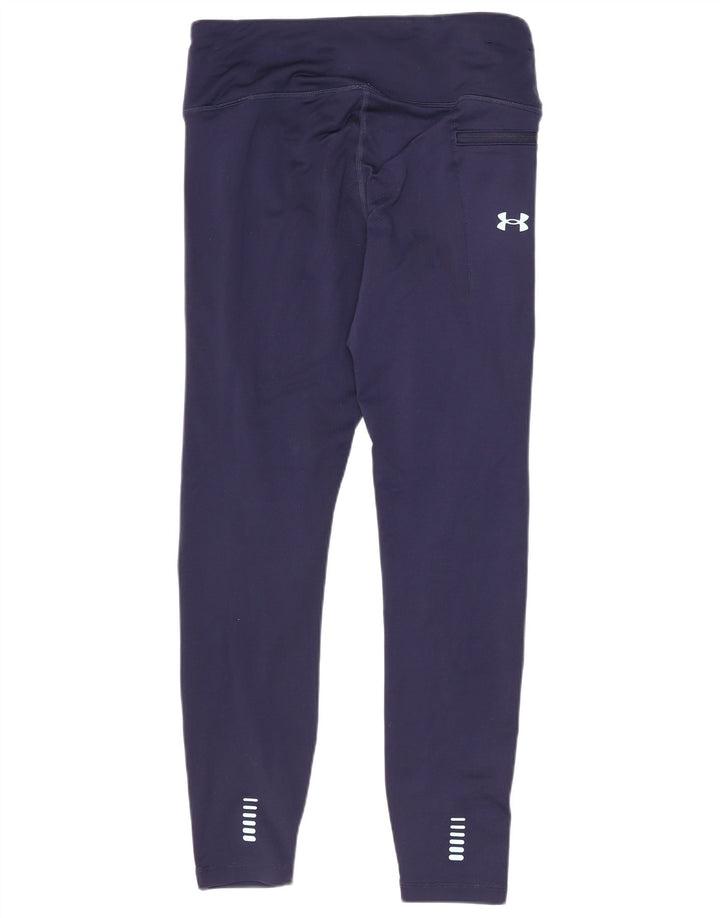 Leggings grafici da donna Under Armour UK 12 medio poliestere blu navy
