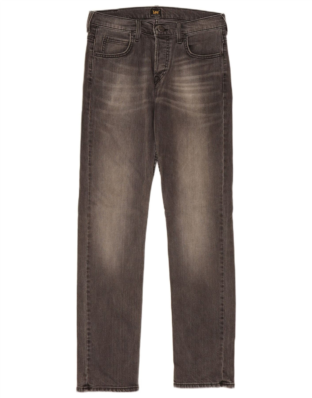 Lee Womens Powell Slim Jeans W30 L32 Grey Cotton