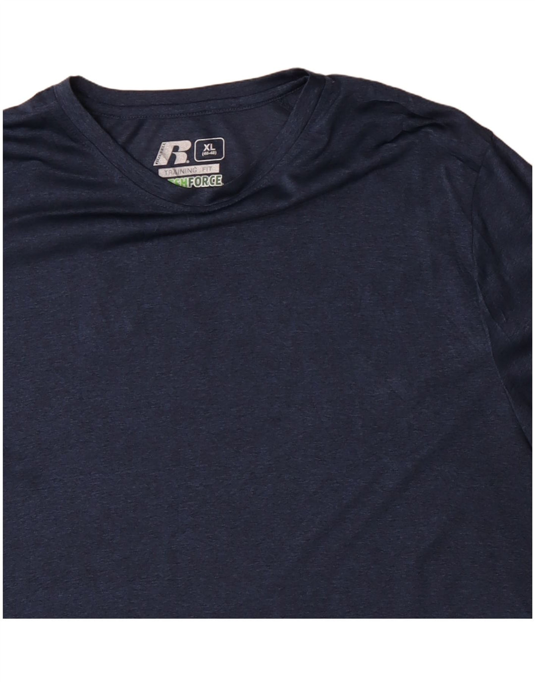 RUSSELL ATHLETIC Mens T-Shirt Top XL Navy Blue Polyester