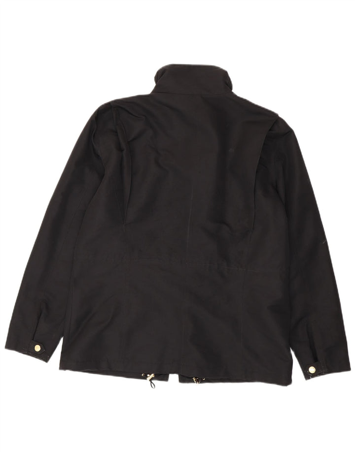 Giacca utility da donna RALPH LAUREN UK 14 poliestere nero medio