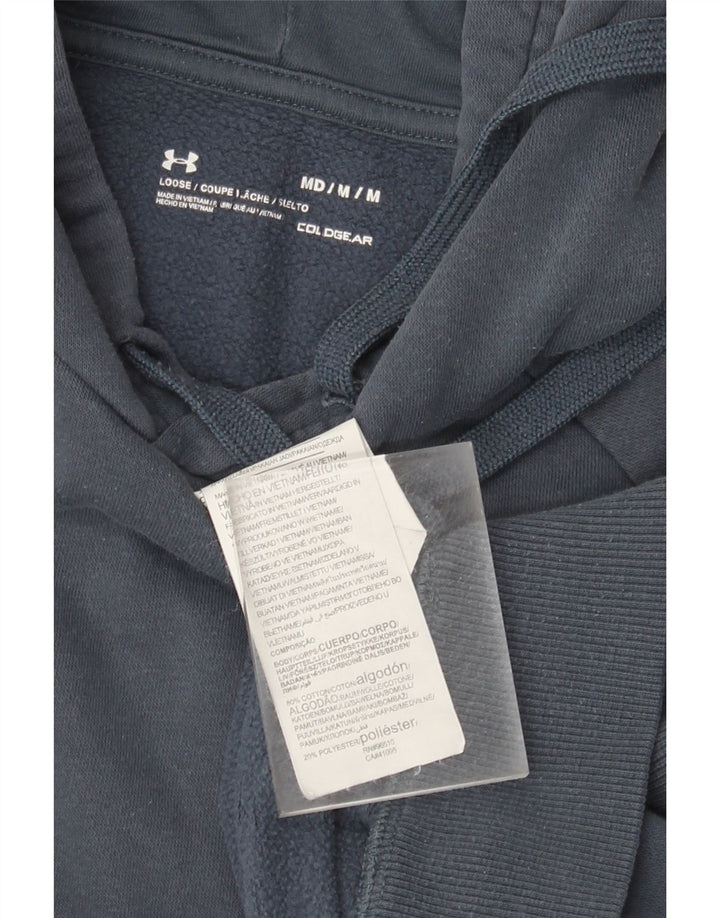 Under Armour Herre hættetrøje Jumper Medium Marineblå Bomuld