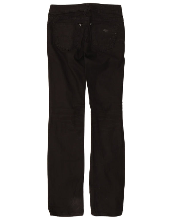 G-Star Womens Straight Jeans W29 L34 Black Cotton