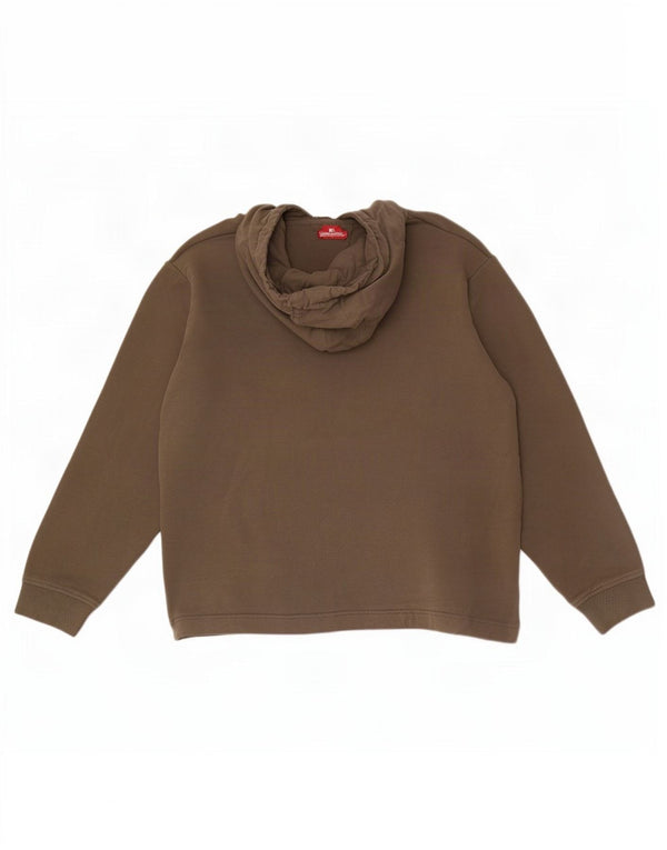 Felpa con cappuccio da uomo Carrera XL in cotone kaki