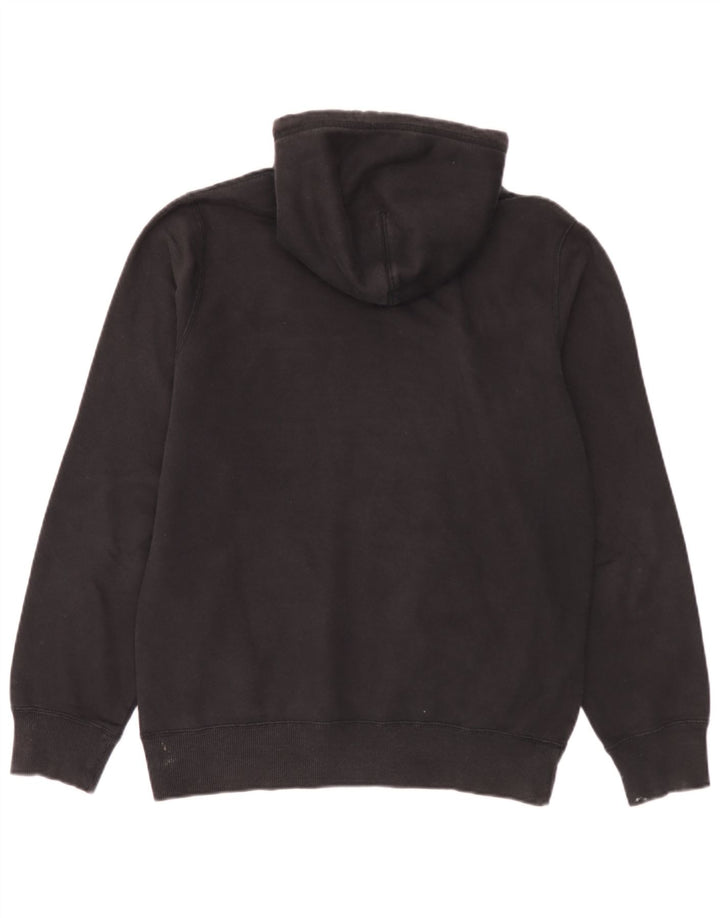 Nike Mens Hoodie Jumper Small Black Cotton