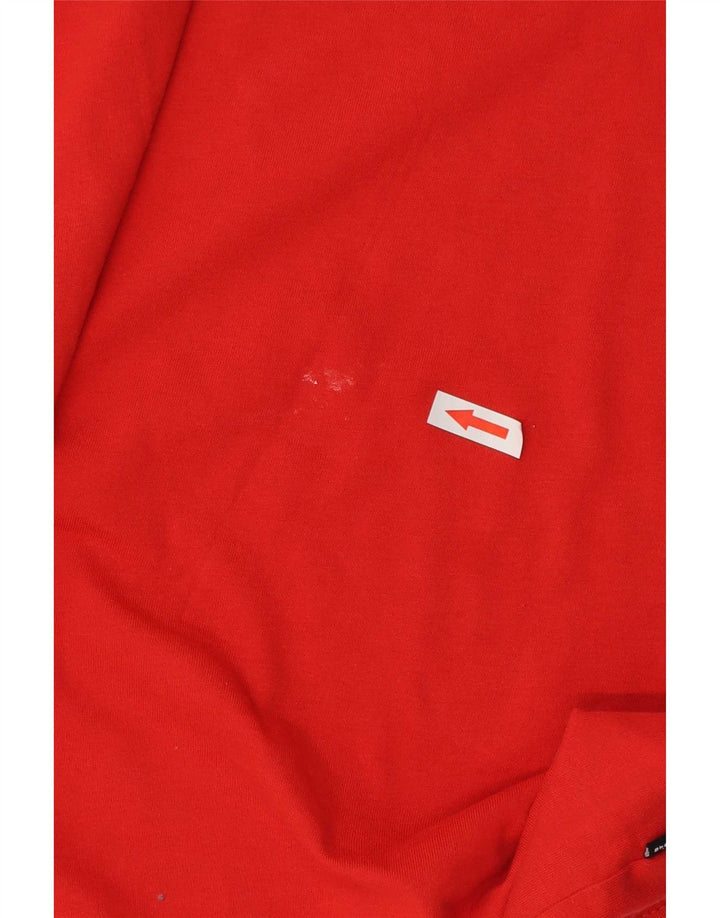 Puma Mens Graphic T-Shirt Top Large Red Cotton