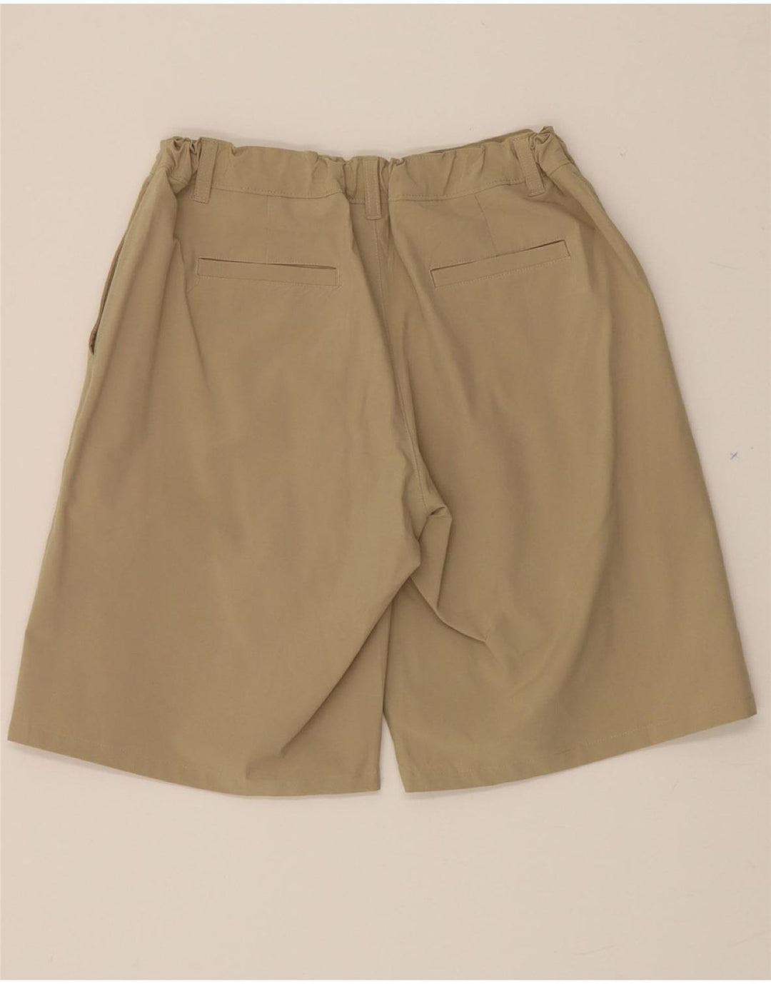 IZOD Boys Husky Chino Shorts 15-16 Years W28 Beige Polyester Vintage Izod and Second-Hand Izod from Messina Hembry 