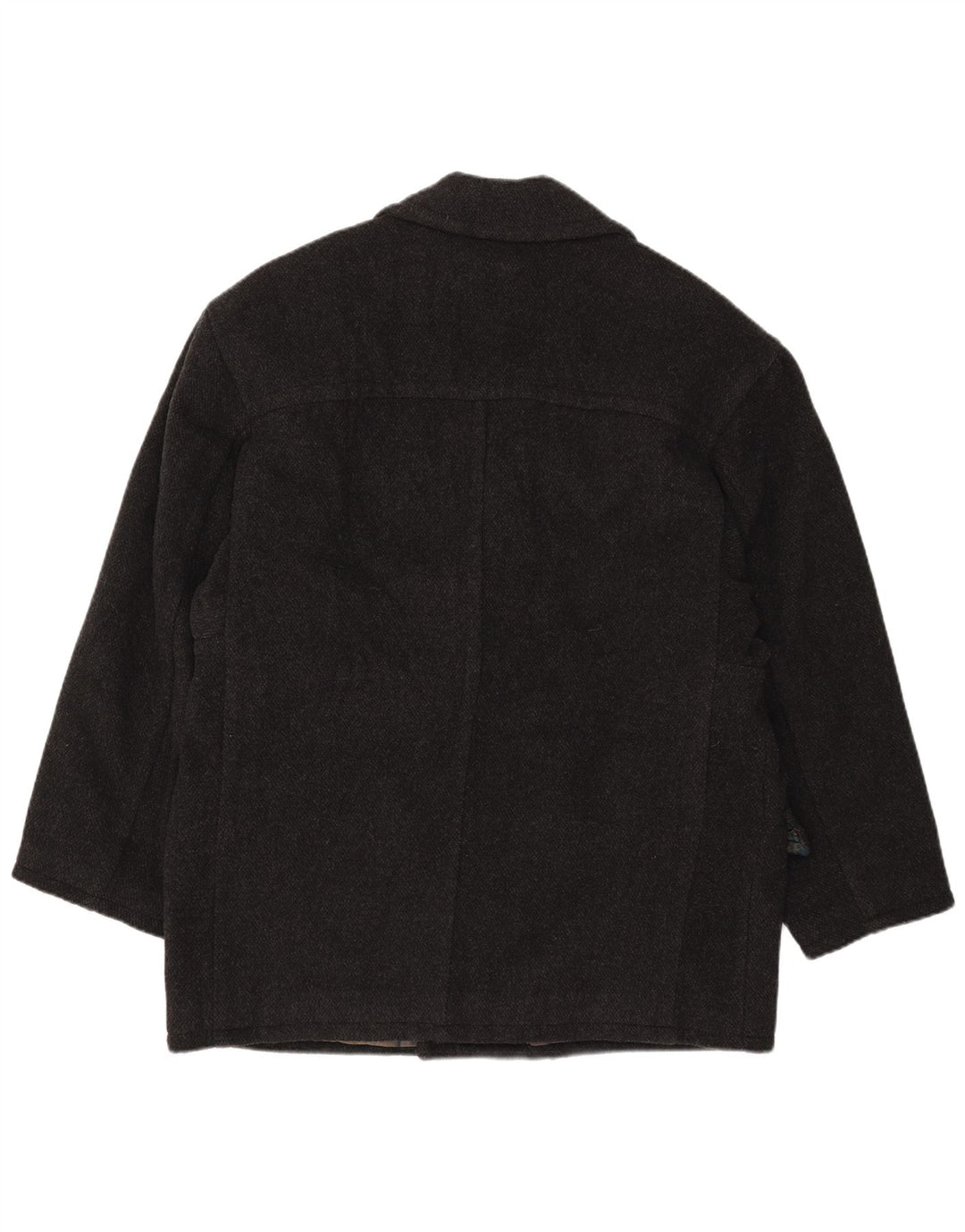 Redpoint Mens Pea Coat IT 50 Large Grey Polyester