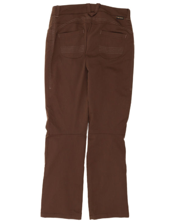 Pantaloni giacca a vento da donna Jack Wolfskin UK 8/10 Small W30 L30 Marrone