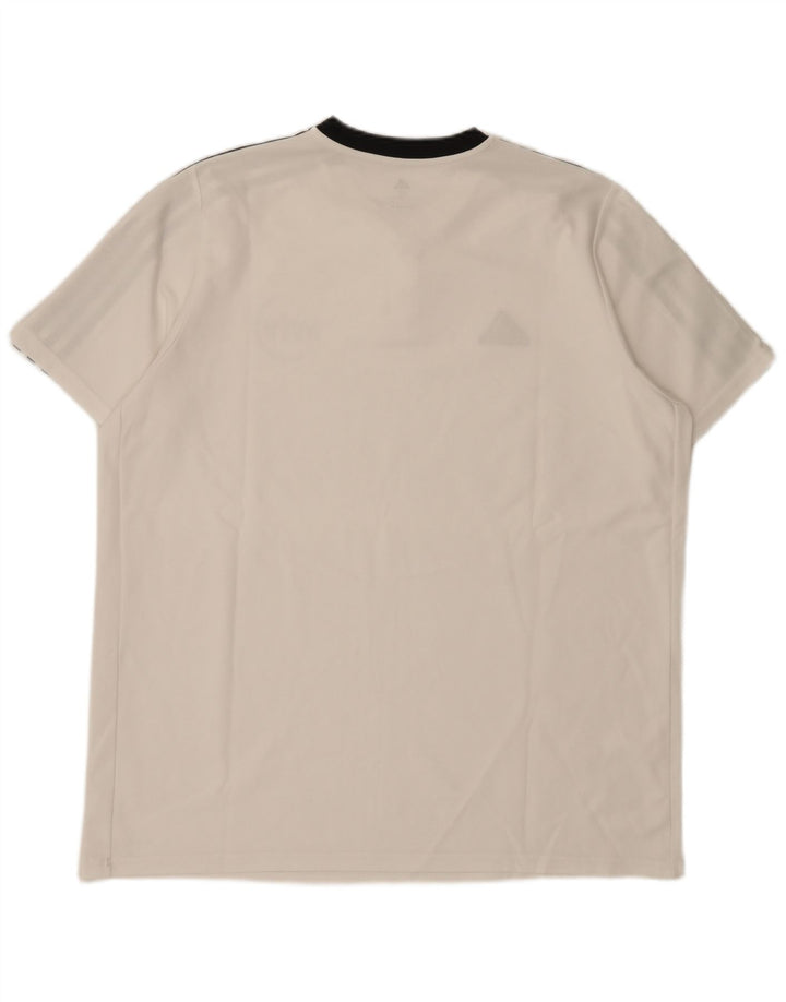 Adidas Mens Aeroready T-Shirt Top XL White