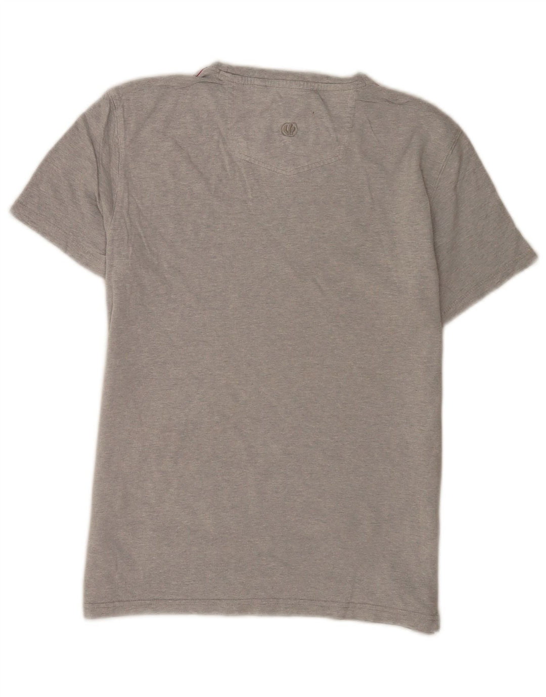 Fat Face Mens Graphic T-Shirt Top Small Grey Flecked Cotton