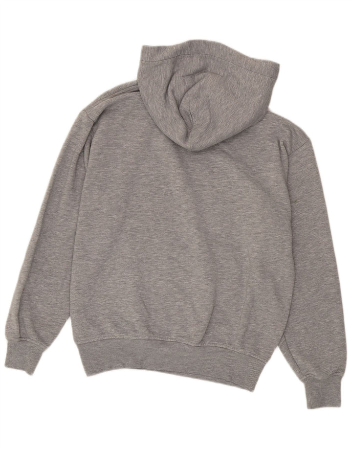 Zara Pull À Capuche Homme Gris Moyen Moucheté