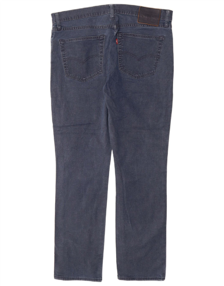 Jeans slim da uomo Levi's W36 L30 cotone blu