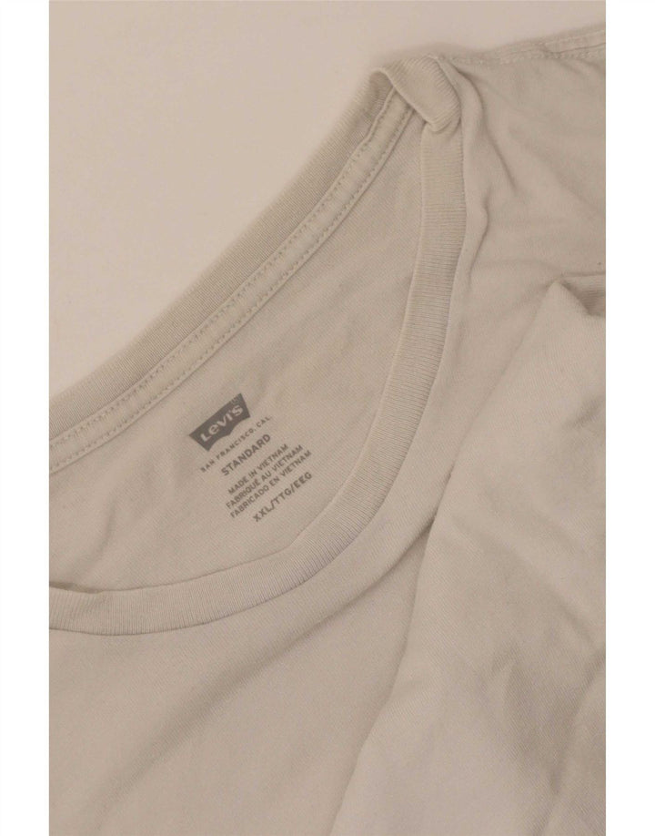 T-shirt standard da uomo Levi's Top 2XL bianca