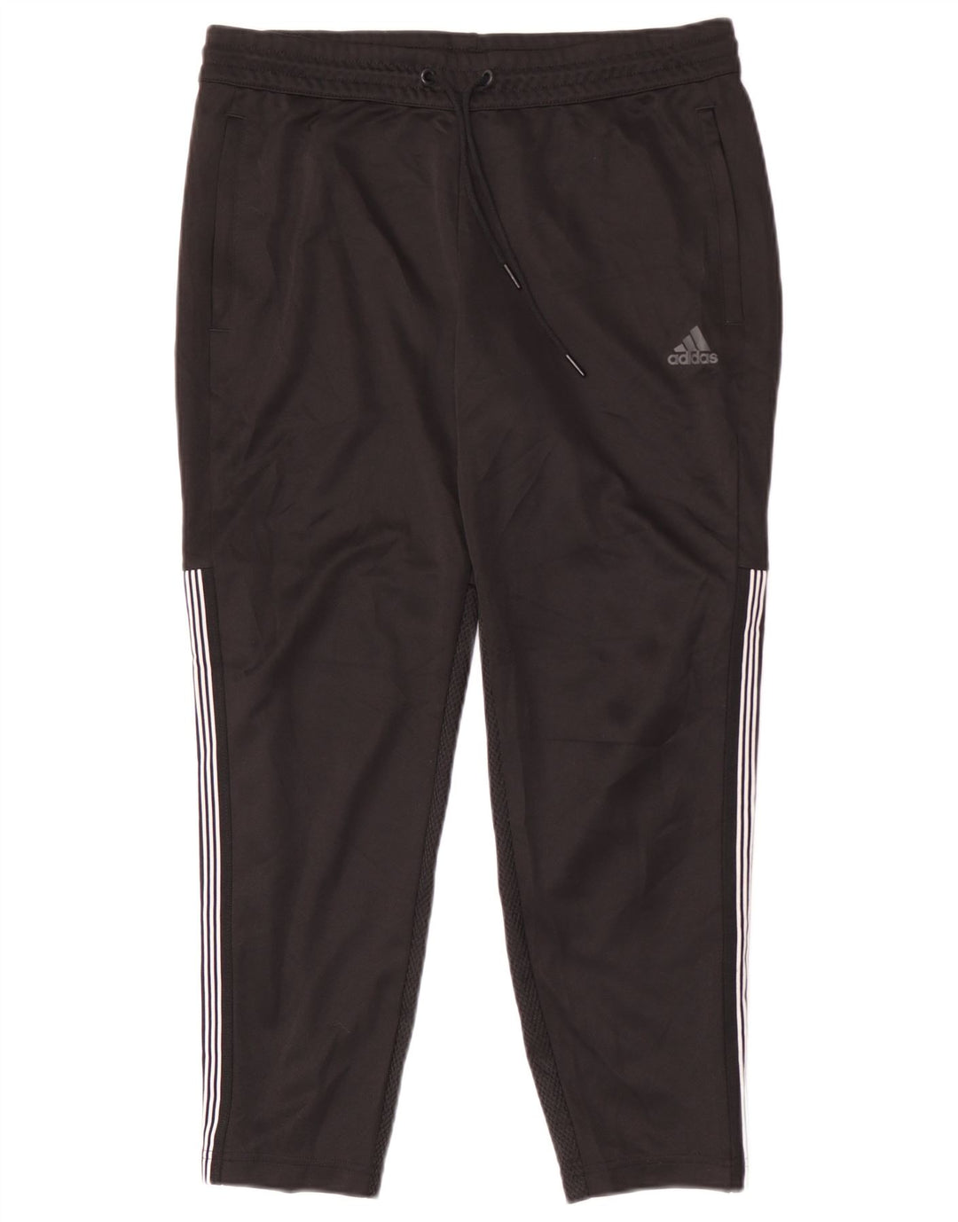 Ανδρική αθλητική φόρμα Adidas, μεσαίο μαύρο πολυεστέρα