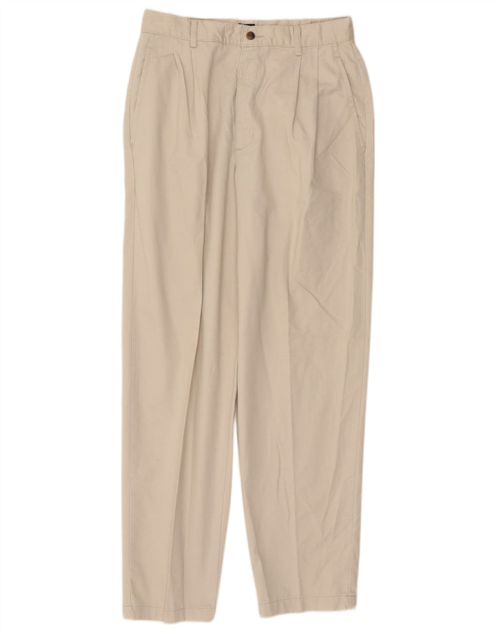 Dockers Womens Pegged Chino Trousers Medium W30 L30 Beige Cotton