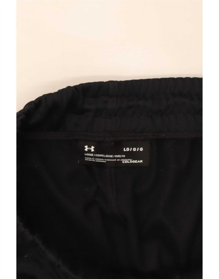 Under Armour Mens Cold Gear Tracksuit Trousers Joggers Large Black