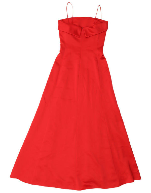YOUR SIXTH SENSE Womens Sleeveless Maxi Dress UK 8 Small  Red Polyester