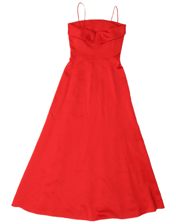 YOUR SIXTH SENSE Womens Sleeveless Maxi Dress UK 8 Small  Red Polyester