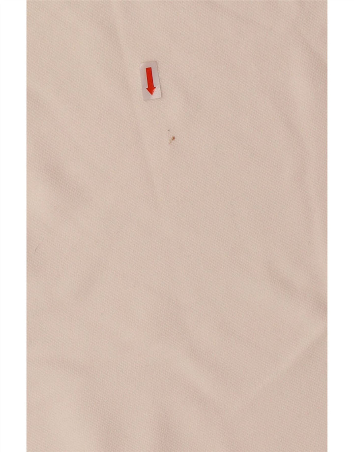 LEE Poloshirt til mænd Stor hvid bomuld