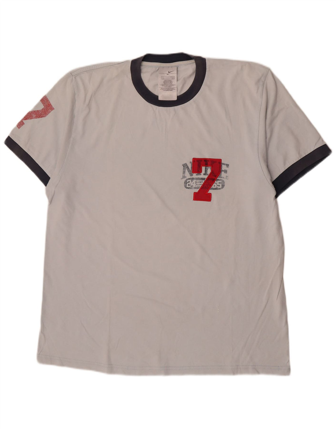 Nike Mens Graphic T-Shirt Top XL White Cotton