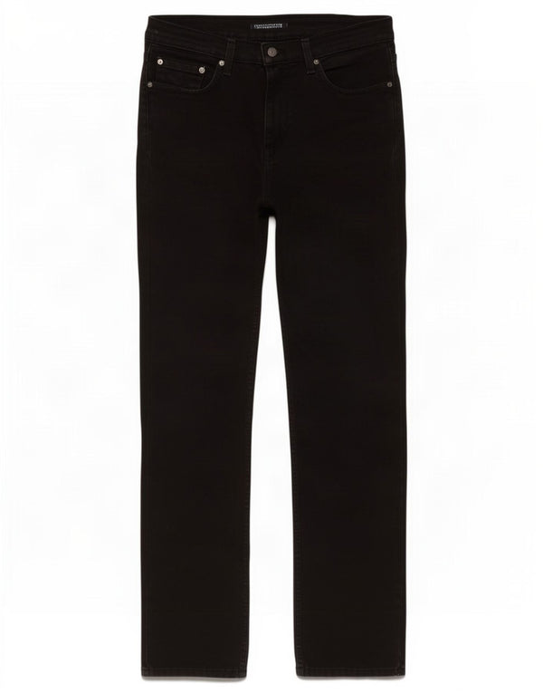 Мужские прямые джинсы Levi's 514 W33 L34, черный хлопок