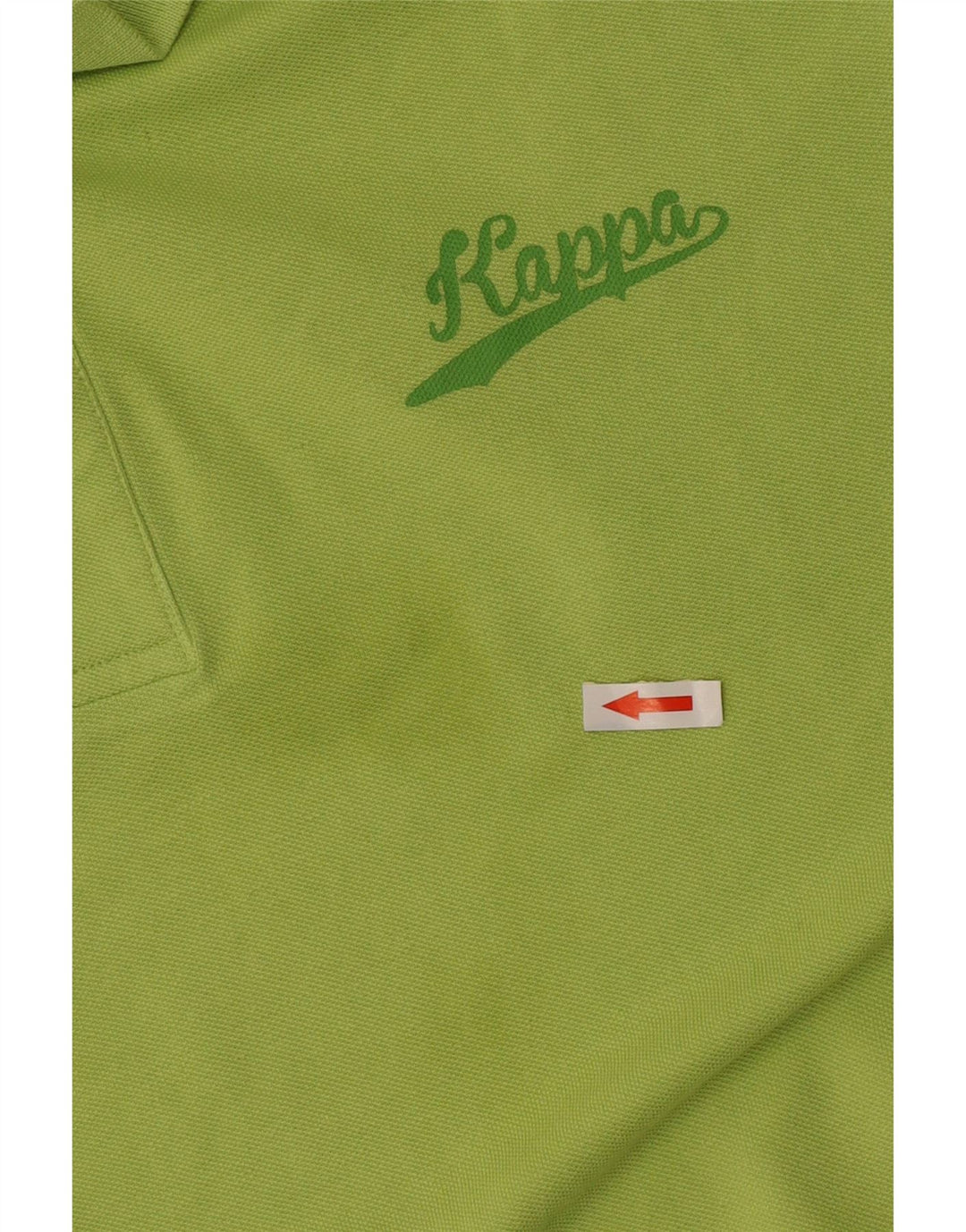Kappa Mens Polo Shirt Large Green Cotton