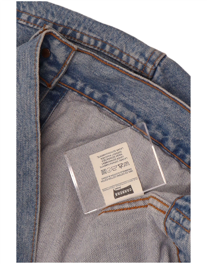CARRERA Denimjakke til mænd UK 40 Stor Blå Bomuld