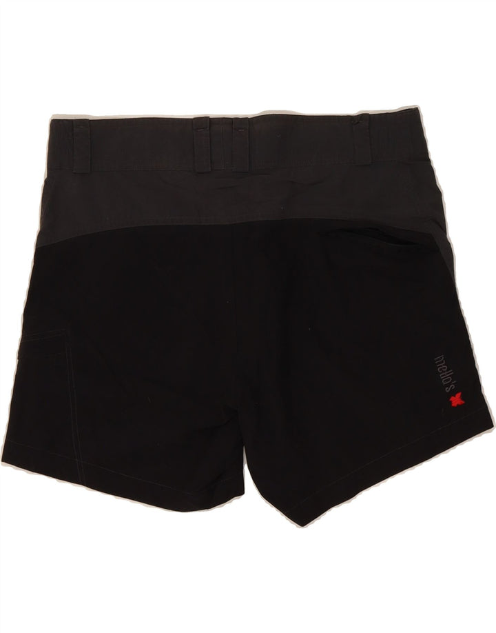 MELLO'S Womens Chino Shorts W28 Medium  Grey Colourblock Polyamide Vintage Mello's and Second-Hand Mello's from Messina Hembry 