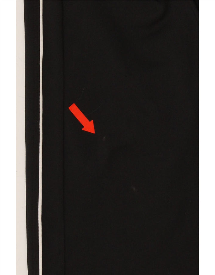 ELLESSE Womens Graphic Sport Shorts UK 6 XS Black Polyester Vintage Ellesse and Second-Hand Ellesse from Messina Hembry 