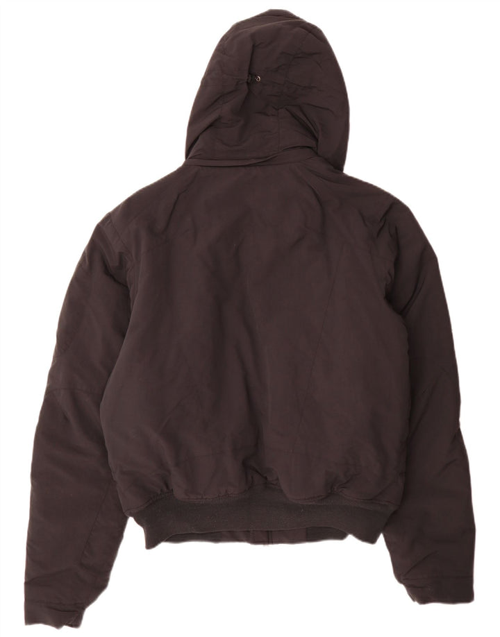 Woolrich Herre Hooded Bomber Polstret Jakke UK 38 Medium Black
