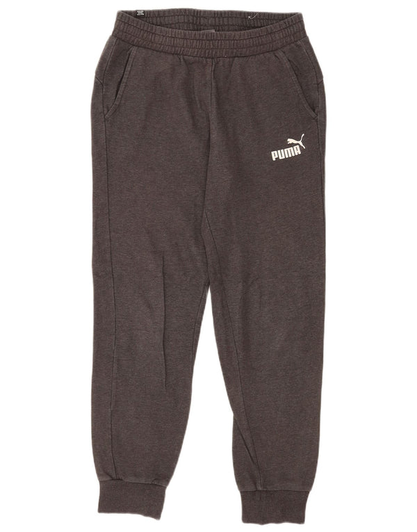 Puma Pantalon de survêtement pour homme en coton gris Small