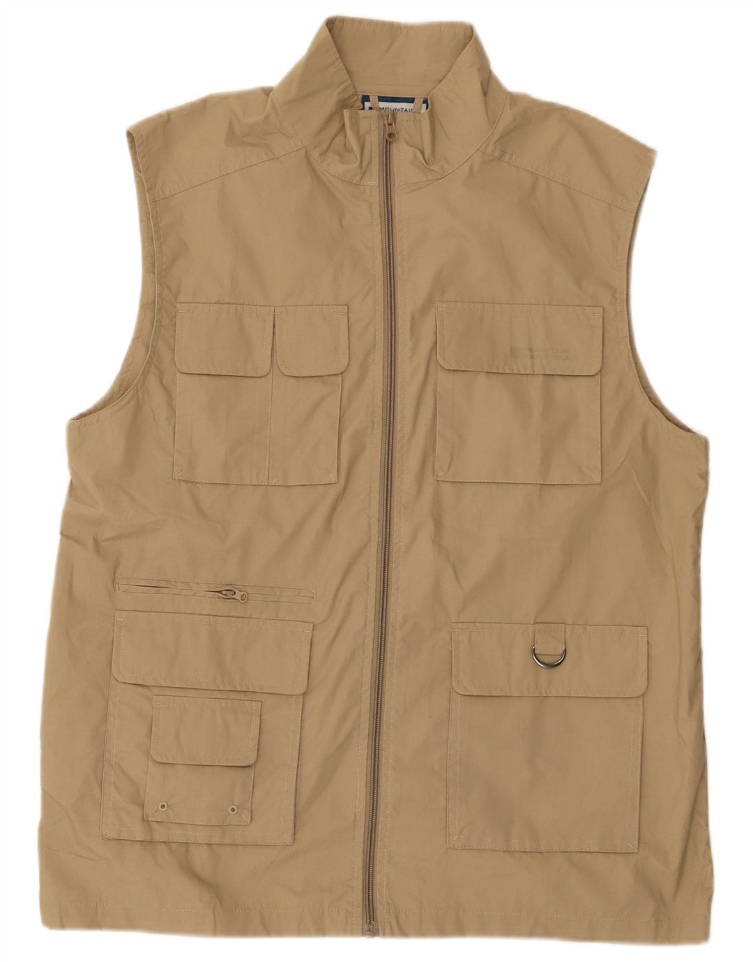 Gilet pratico da uomo Mountain Warehouse UK 40 Large Beige Poliestere