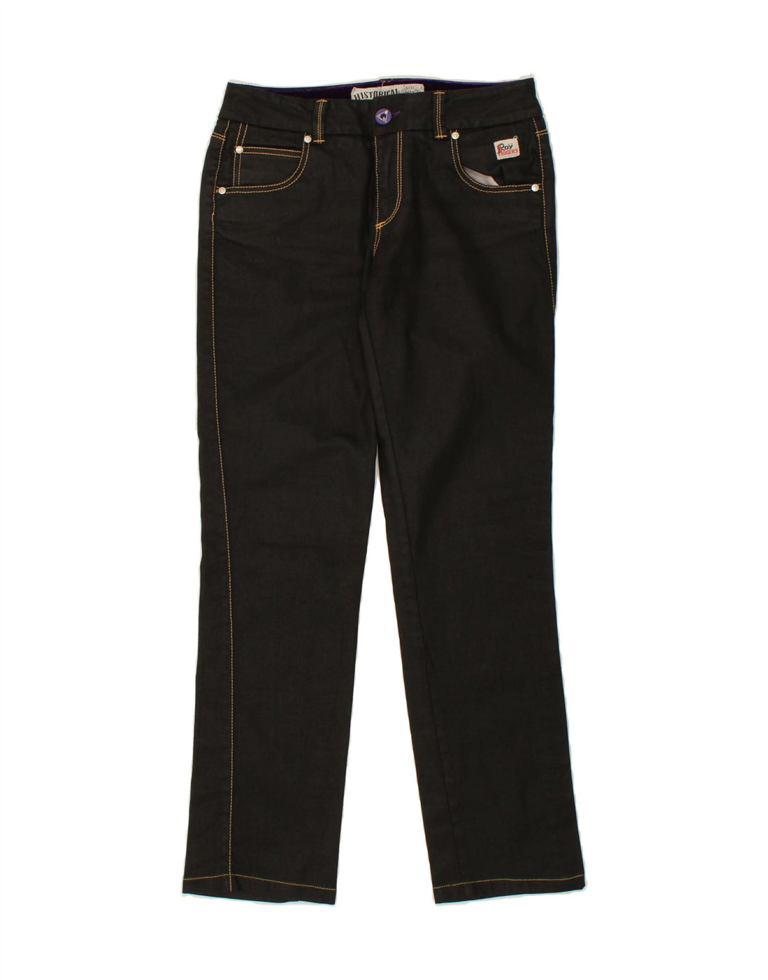 ROY ROGERS Womens Straight Jeans W29 L29 Black Vintage Roy Rogers and Second-Hand Roy Rogers from Messina Hembry 