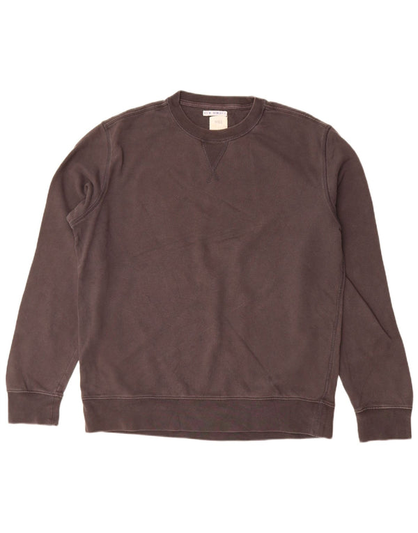 Marks & Spencer Mens Sweatshirt Jumper Large Grey Cotton