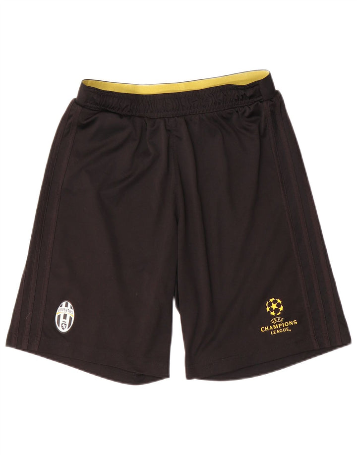 Pantaloni scurți sport Juventus pentru bărbați Adidas Mic, negru, poliester