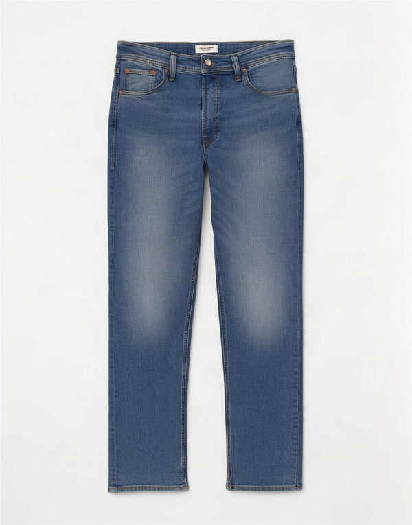 Blugi Jack & Jones GLENN Slim pentru bărbați W36 L34 albaștri