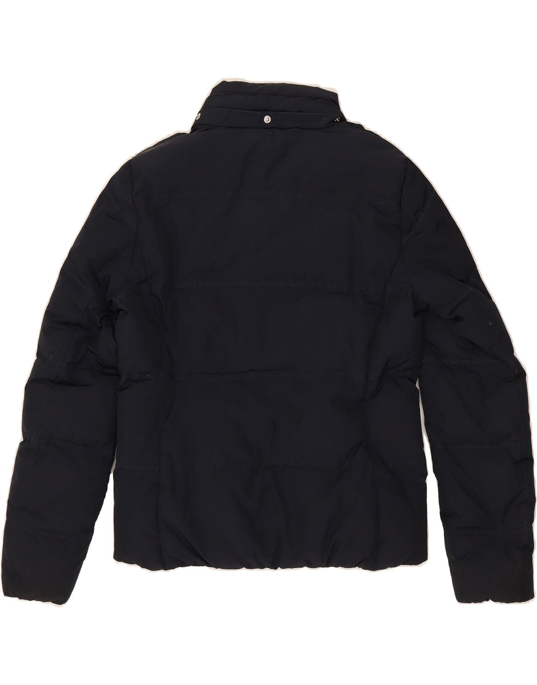 WOOLRICH Womens Padded Jacket UK 16 Large Black Polyester Vintage Woolrich and Second-Hand Woolrich from Messina Hembry 