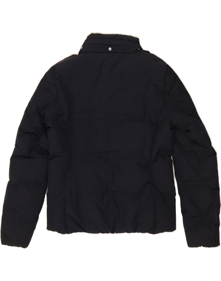 WOOLRICH Womens Padded Jacket UK 16 Large Black Polyester Vintage Woolrich and Second-Hand Woolrich from Messina Hembry 