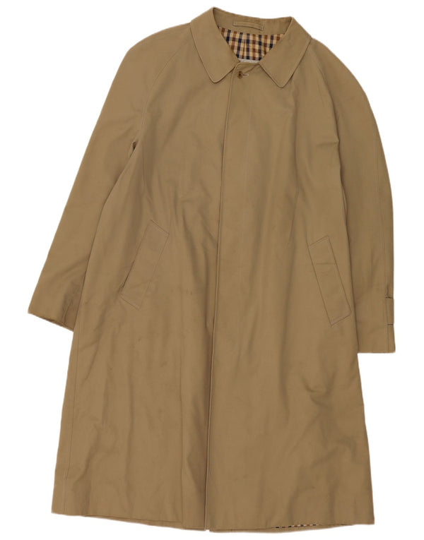 Trench da uomo Aquascutum UK 44 2XL Cotone kaki