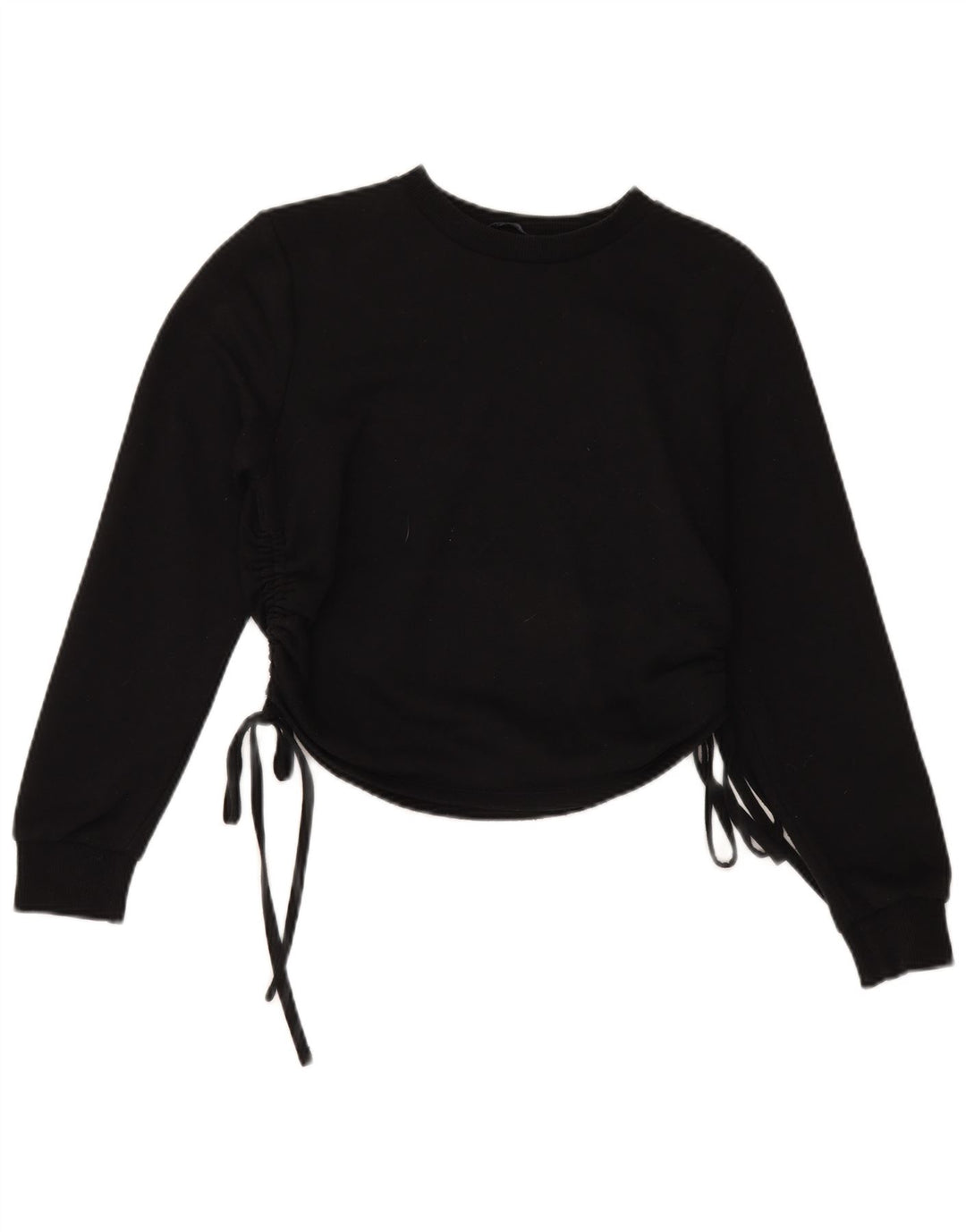 Zara Womens Sweatshirt Jumper UK 10 Small Black Polyester
