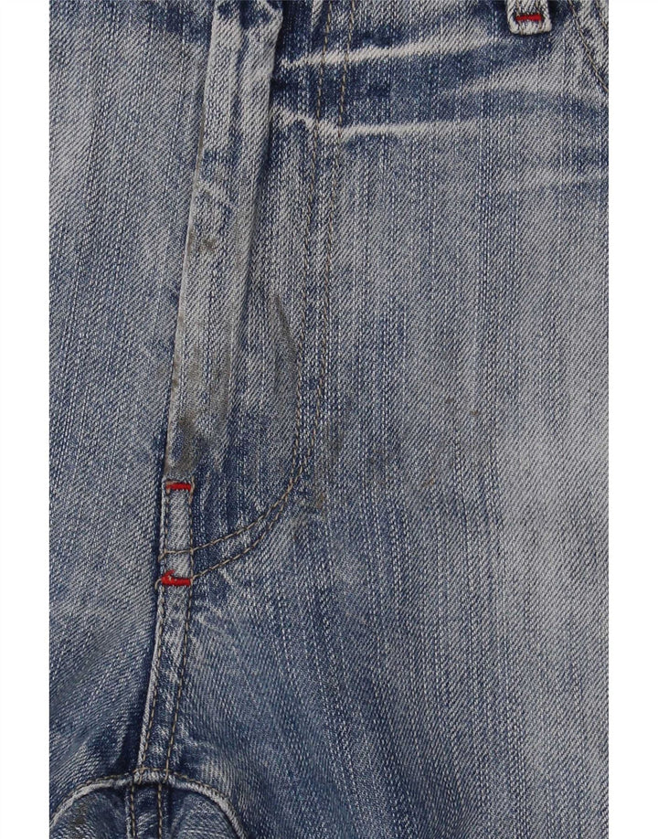 Carrera Mens Straight Jeans W36 L30 Blue Cotton